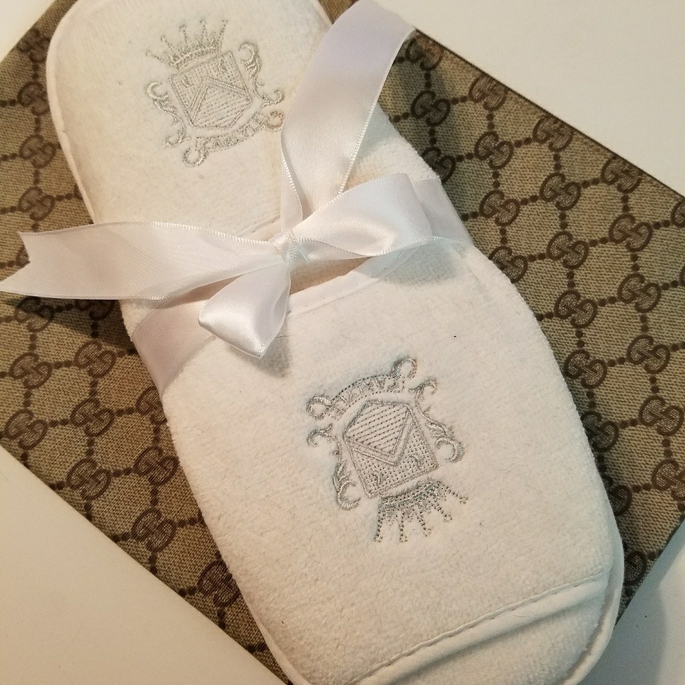 Carlyle Hotel NY turn down slippers